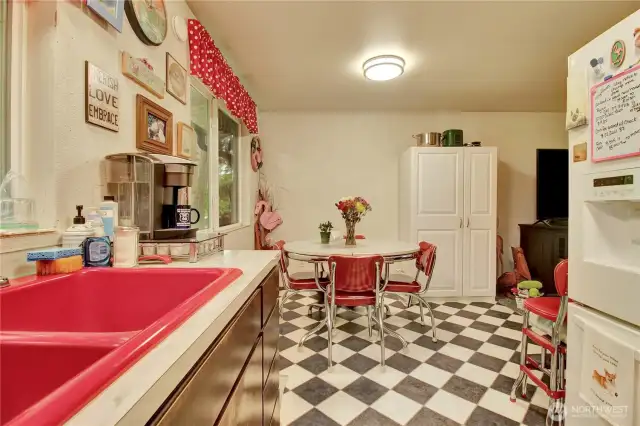 Looking toward the dining area