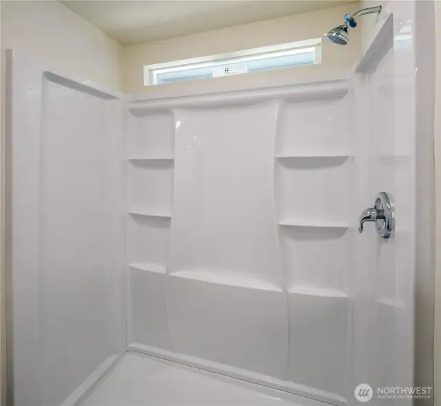 Brand New Shower Surrounds in Both Baths