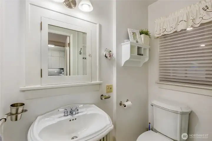 Main floor powder bath.