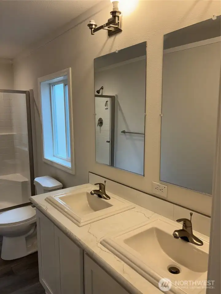Double Vanity Master Bath