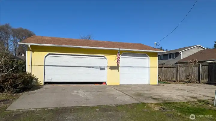 Garage #2 with Large Shop Space