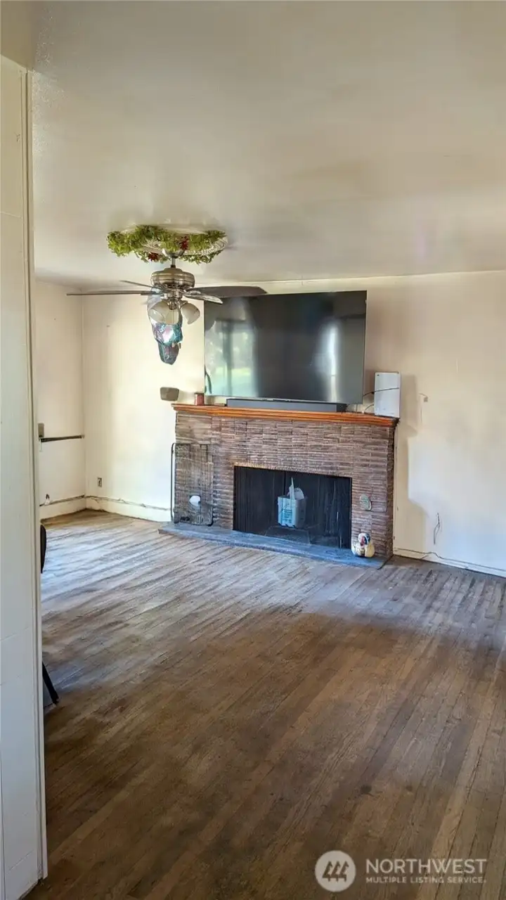 Large Fireplace