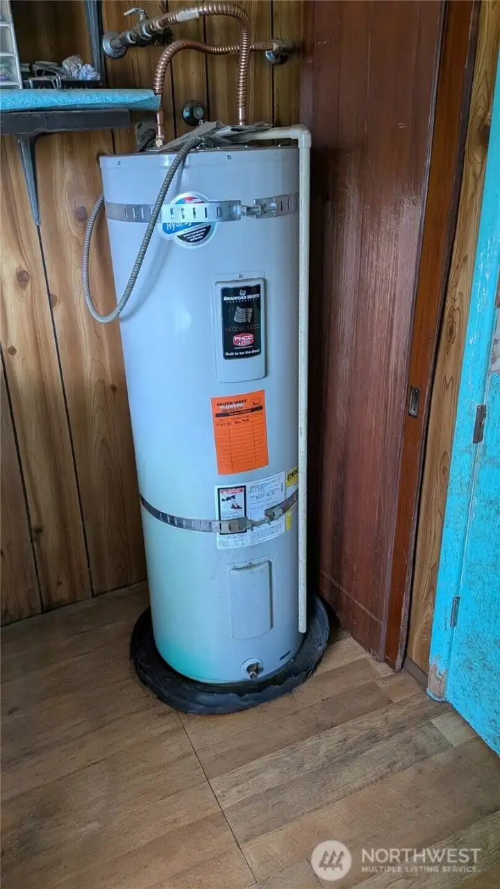 Water Heater in Laundry Room