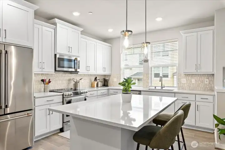 Kitchen with Premium Appliances