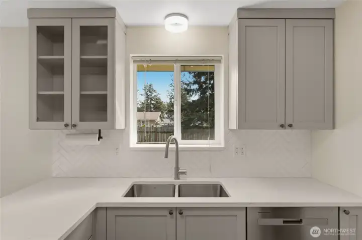 Custom Built local cabinetry.