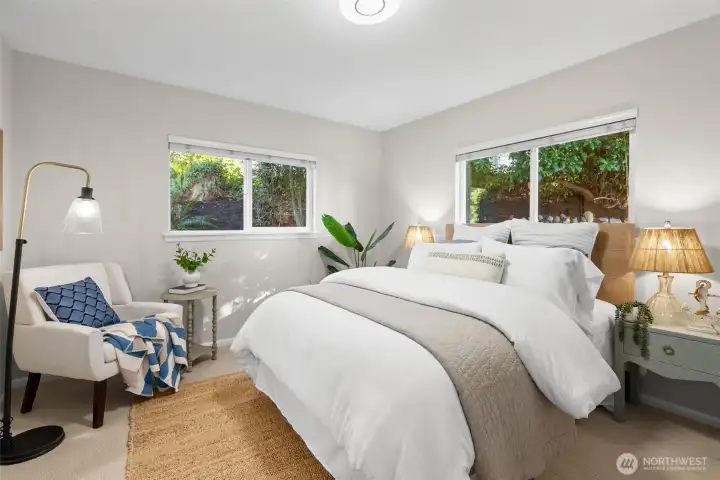 Another main level bedroom.