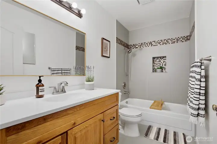 Updated 2nd floor Bathroom Updated 2nd floor Bathroom