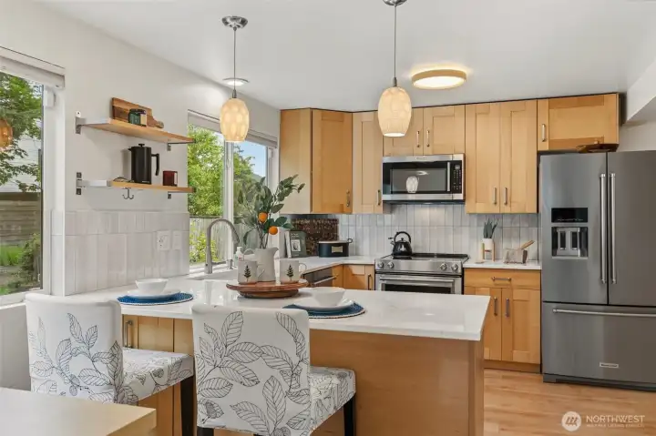 Beautifully appointed Kitchen