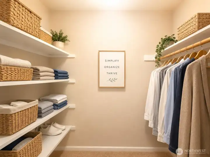 Walk-in closet - virtual