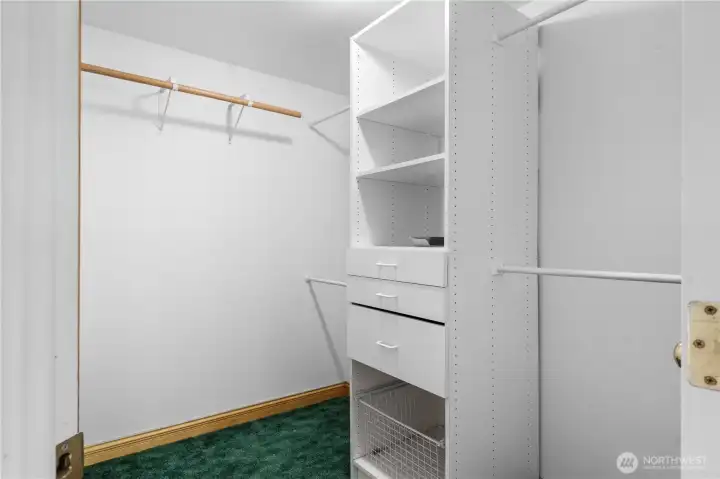 primary walk in closet