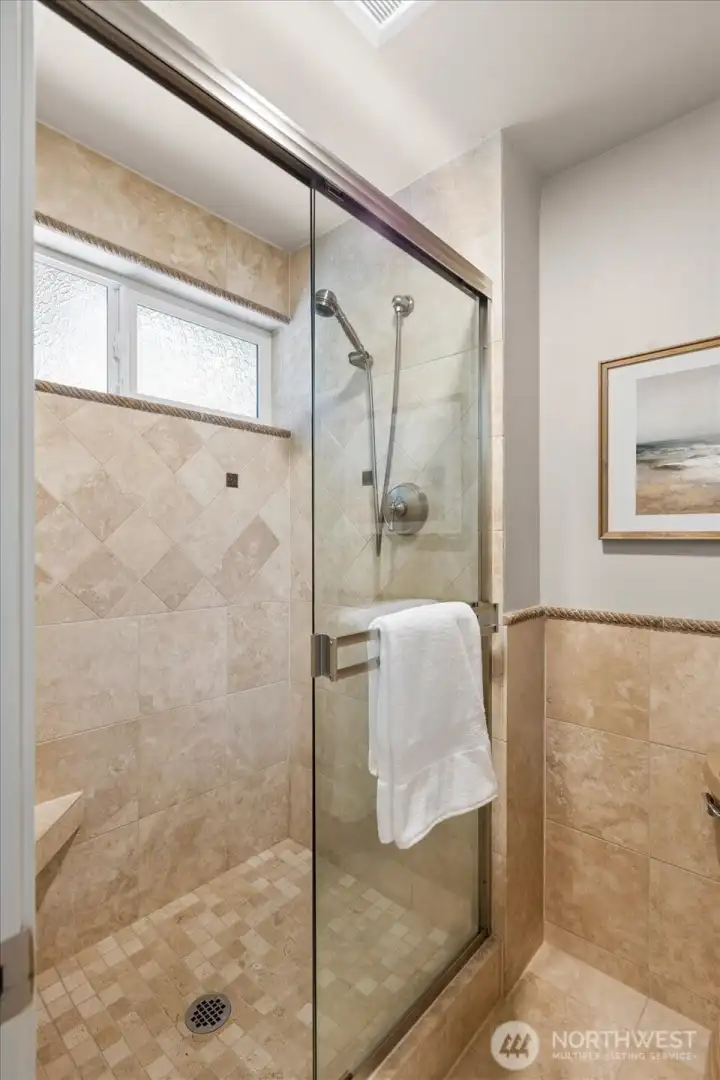 Shower in primary