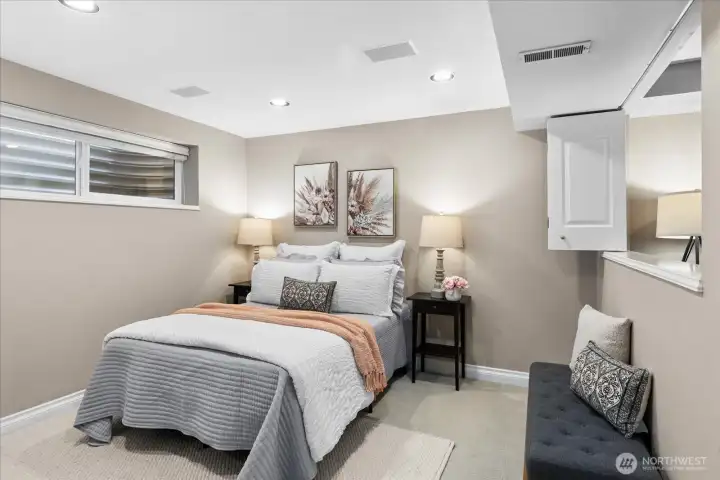 4th bedroom on the lower level