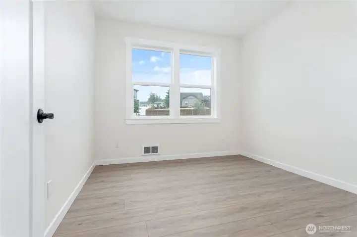 Office or bedroom off to the left as you come in the front entry.