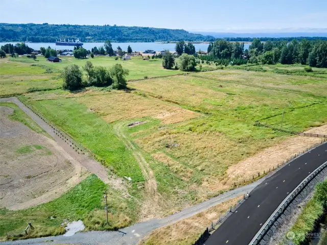 Aerial View of Property