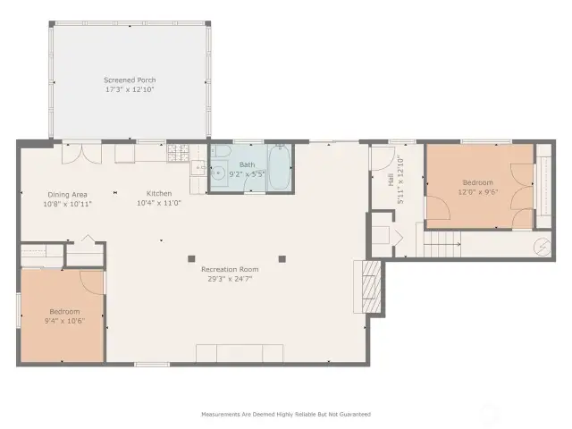 Basement floorplan