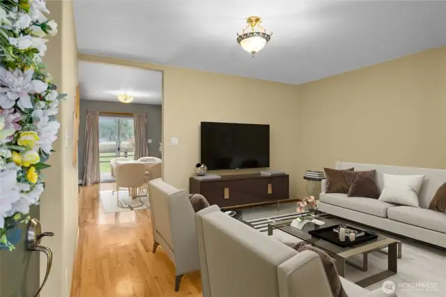 Formal Sitting Room-Virtually Staged