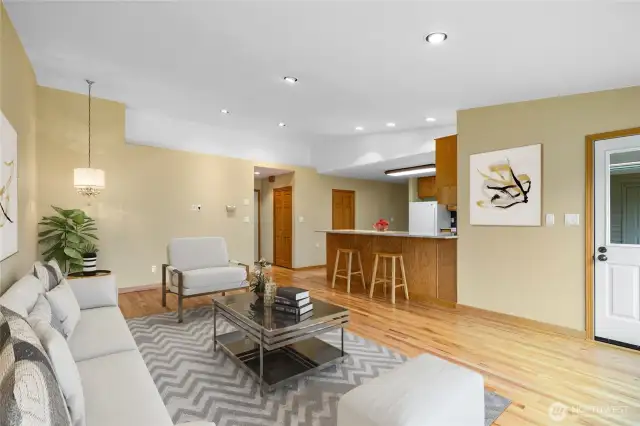 Great Room-Virtually Staged