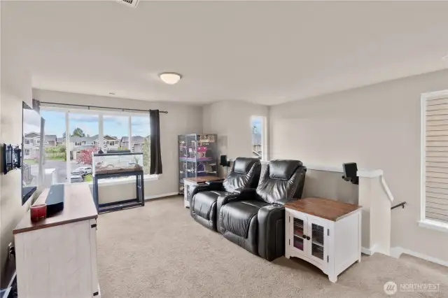 Upstairs bonus room area
