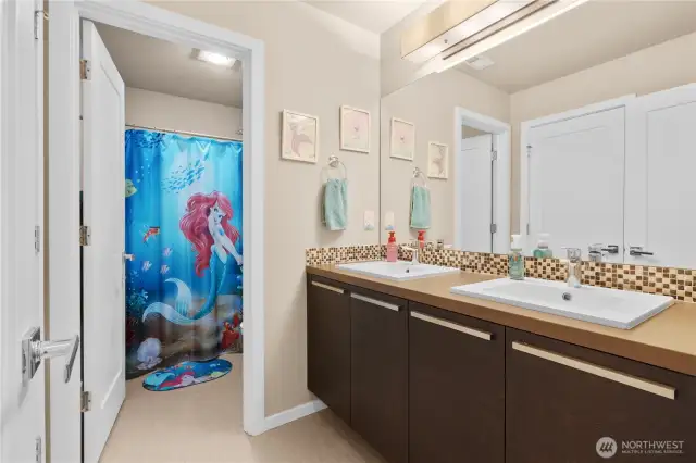 Hall bathroom
