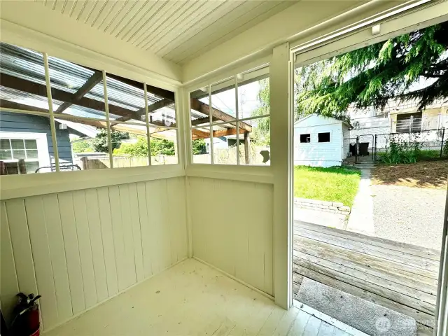 Back mud room