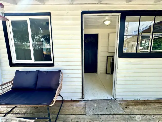 Back deck
