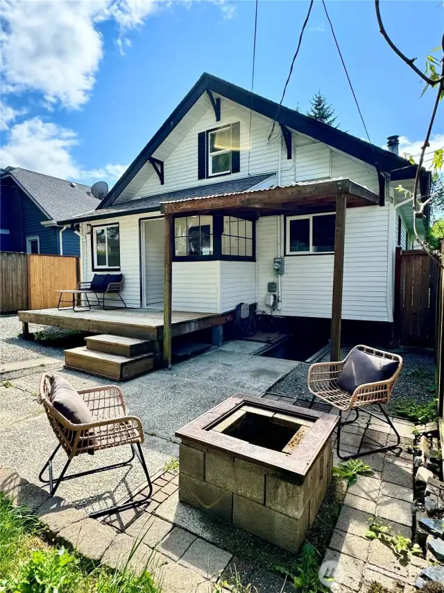 View of home from back