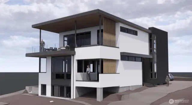 Fully permitted for adding a second story, totaling 5,055 living sqf + 3 car garage.