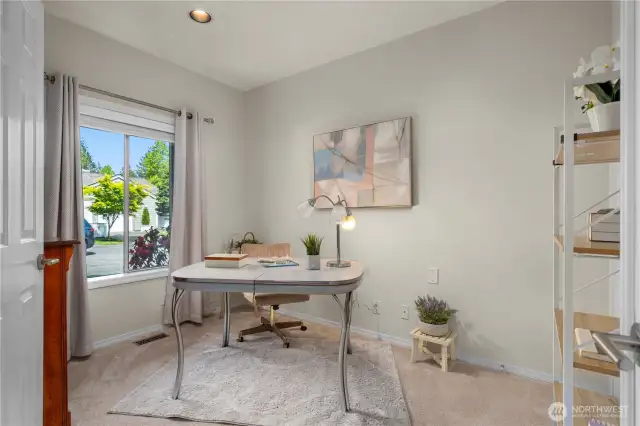 Double doors leads to Second Bedroom/ Office / Flex Room
