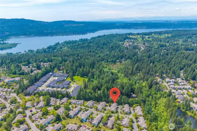 Providence Point Garden Village - Issaquah- lakes, trees, trails
