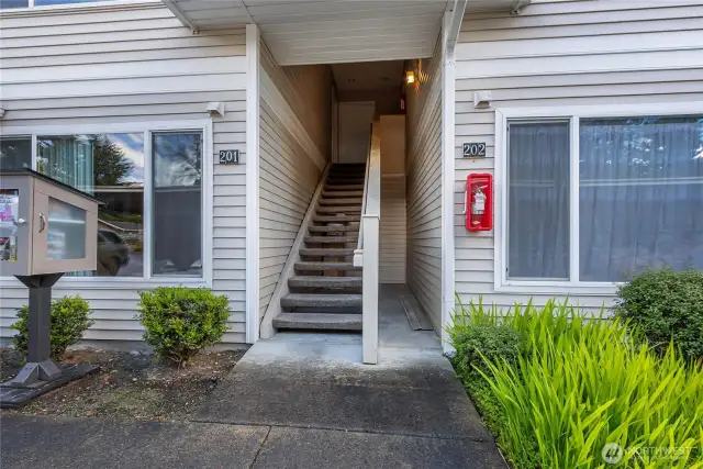 Welcome to your new home! Unit #A201 is quietly tucked away on the top floor for added privacy and peaceful living.