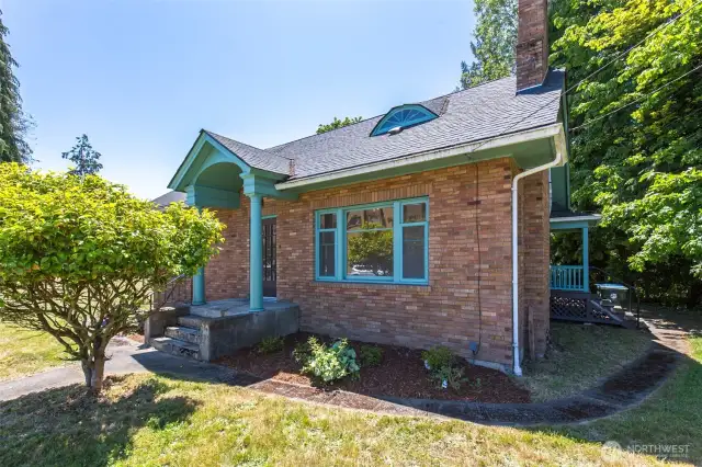 Classic architectural details, original brickwork, and vintage charm shine throughout. Newer roof!