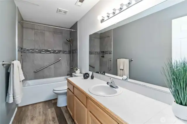 Updated Full Bath Upstairs