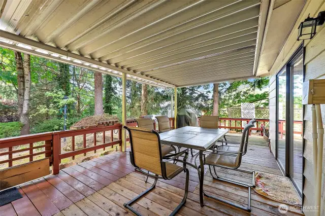 Enjoy the piece and solitude of this private lot