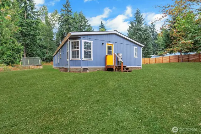 Enhance photo with grass added