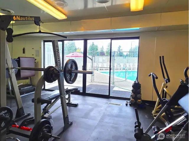 Clubhouse fitness center