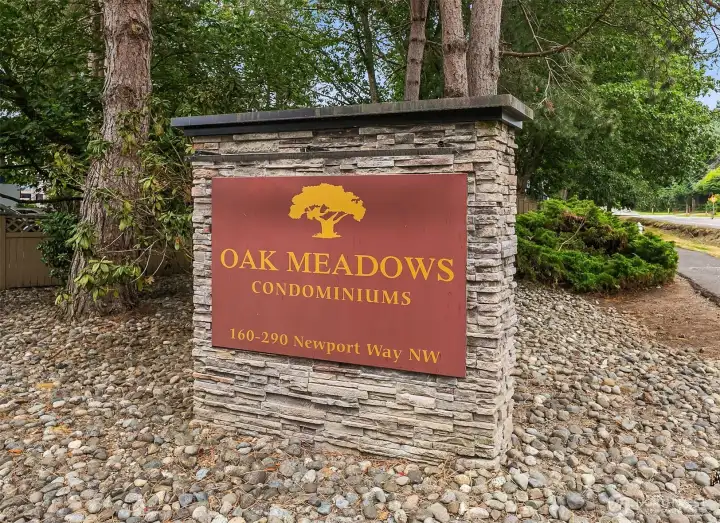 Oak Meadows has no assessment and a strong HOA.