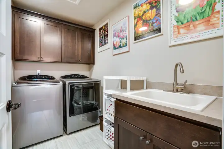 Utility room on the 2nd floor