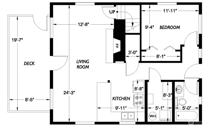 Lower Level/Optional lock off apartment