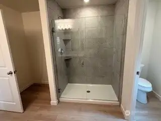 There is a generous walk in closet off the master bath as well, come check it out!