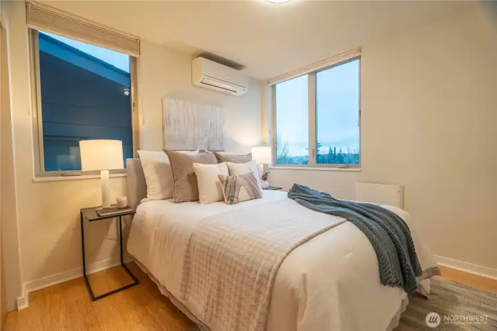 Upper level guest bedroom