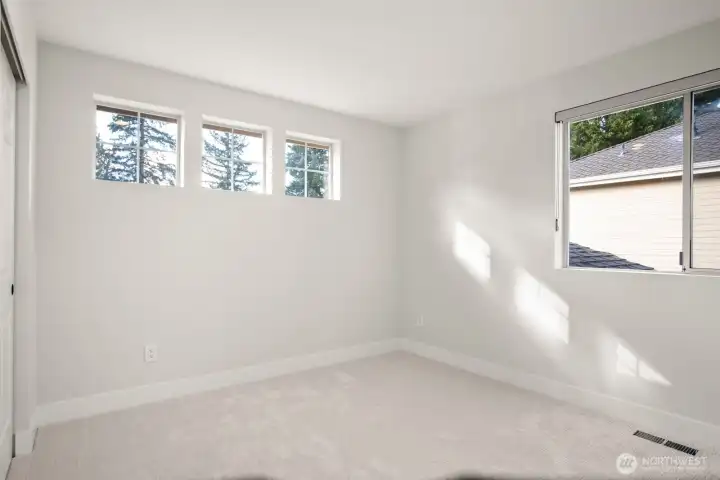 4th Bedroom with lots of natural light