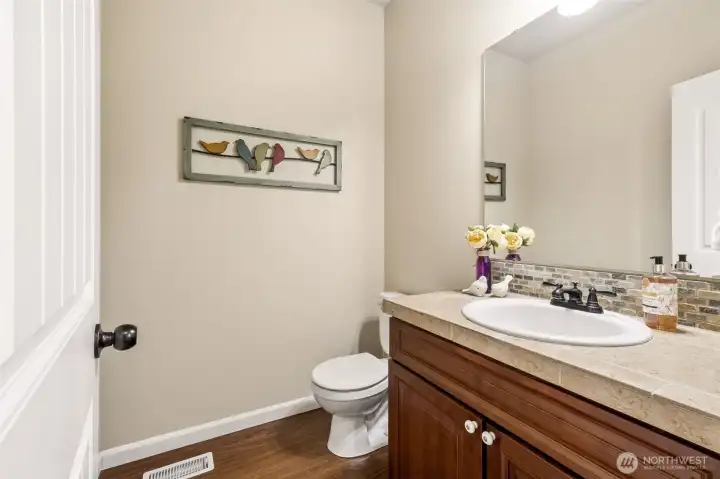Main floor bathroom