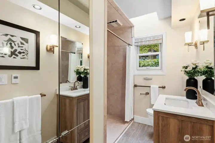 Main floor bathroom.