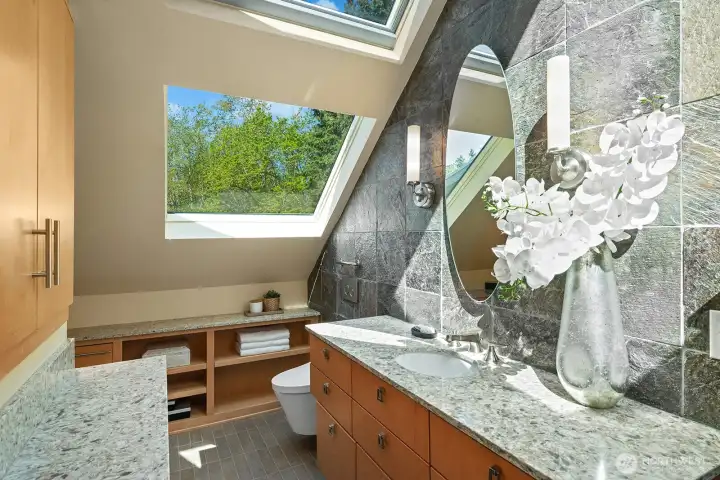 Primary bathroom.