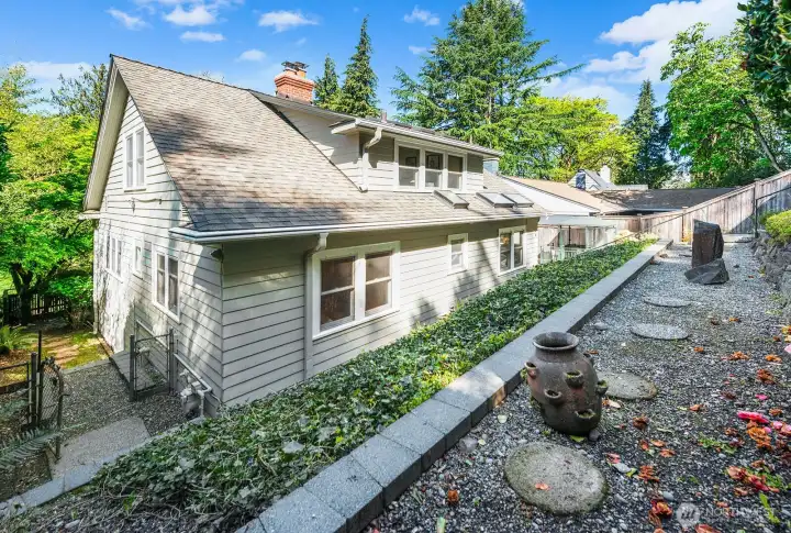 South side yard.