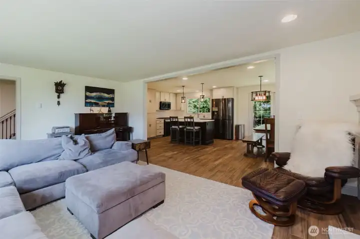 Great room concept.