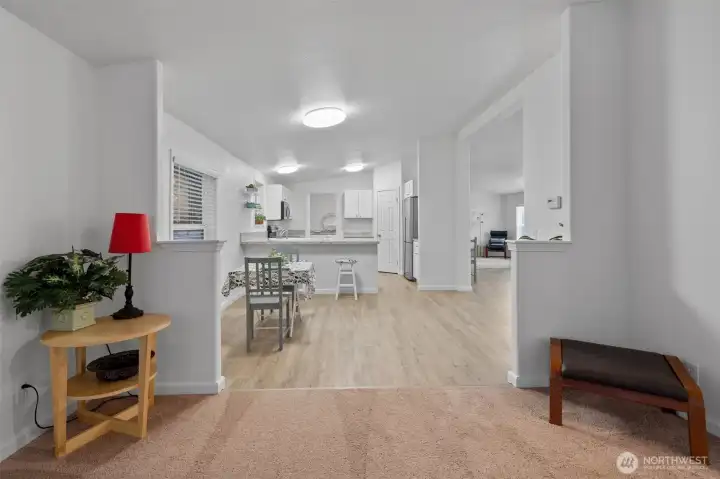 Second living area near guest bedrooms