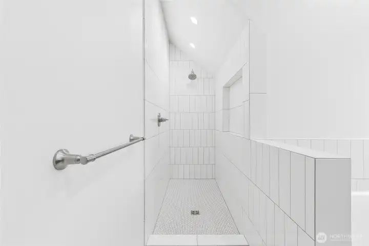 Primary shower Primary shower