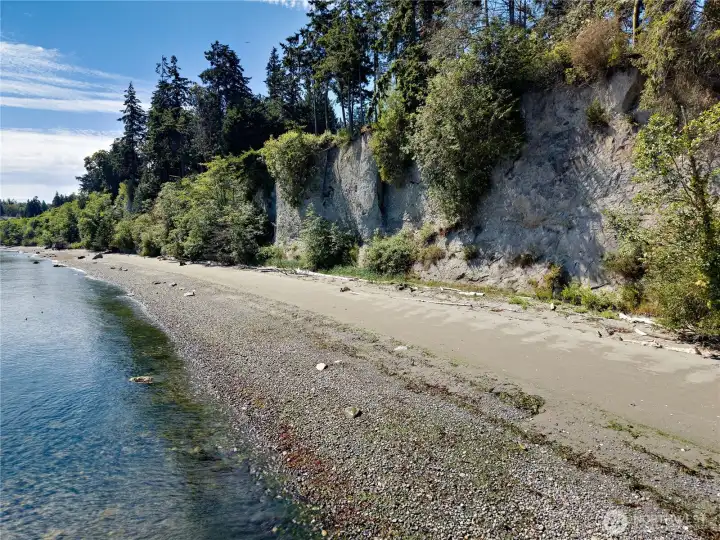 View of beach looking South.
