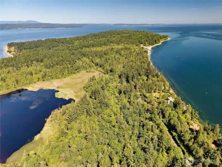 Property located across from Foulweather Bluff Preserve which is one of the most valuable wildlife havens on the Kitsap Peninsula.